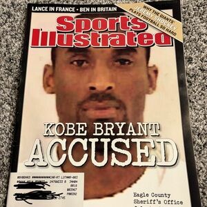 Kobe Bryant Accused Sports Illustrated basketball Magazine from July 28, 2003